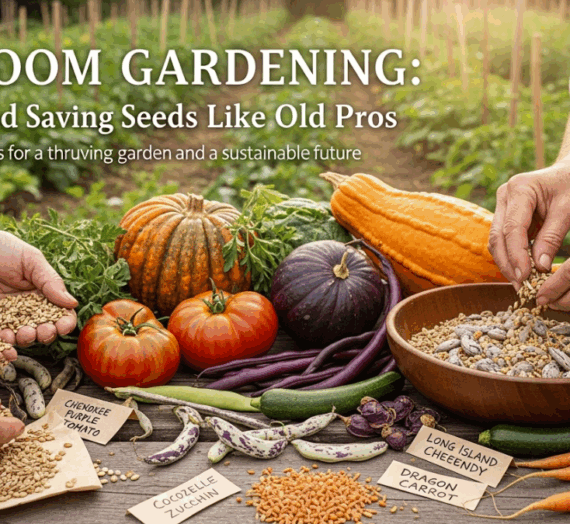 Heirloom Gardening: Growing and Saving Seeds Like the Old Pros