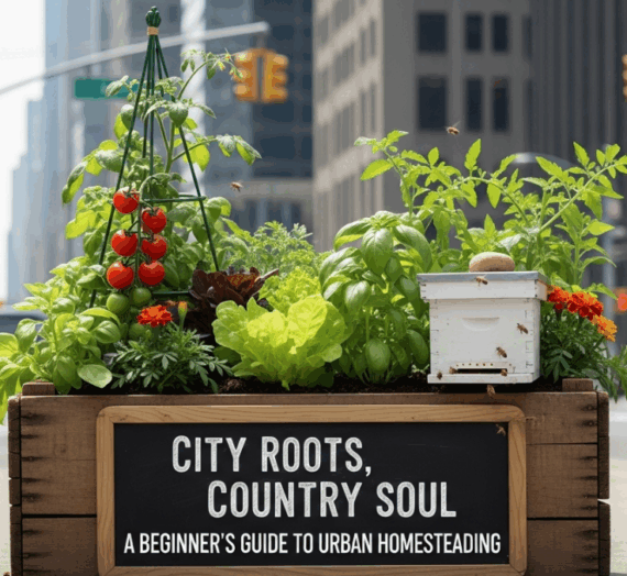 City Roots, Country Soul: A Beginner’s Guide to Urban Homesteading