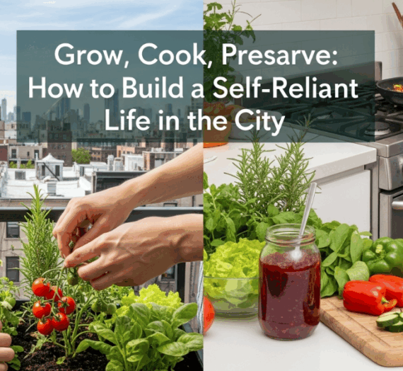 Grow, Cook, Preserve: How to Build a Self-Reliant Life in the City