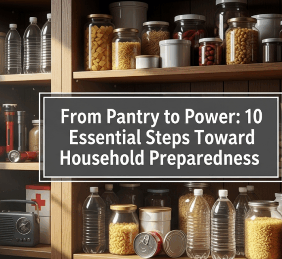 From Pantry to Power: 10 Essential Steps Toward Household Preparedness