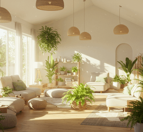 Transform Your Indoor Wellness Spaces into a Sustainable Sanctuar